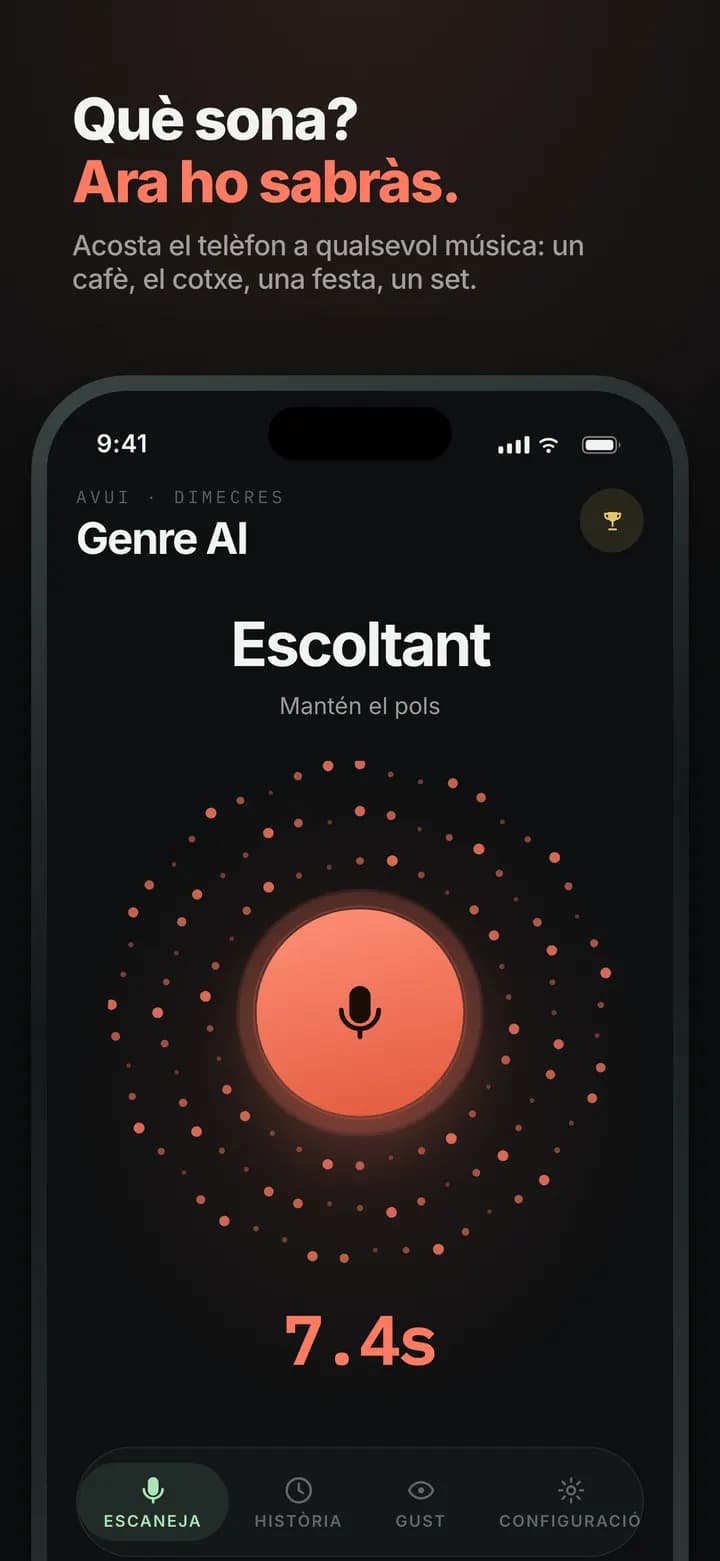 Genre AI — Analitzant en temps real