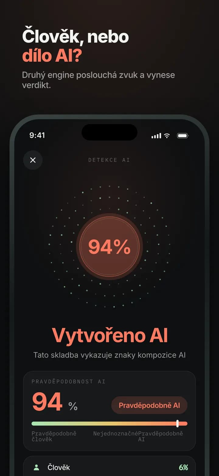 Genre AI — Druhý model pozná člověka od AI
