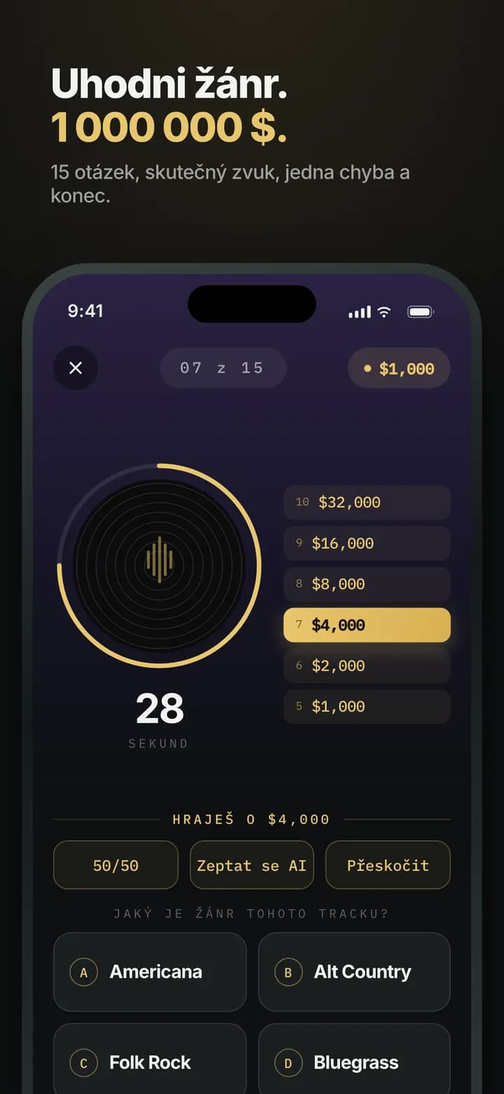 Genre AI — Uhodni žánr — hraje se o 1 000 000 $