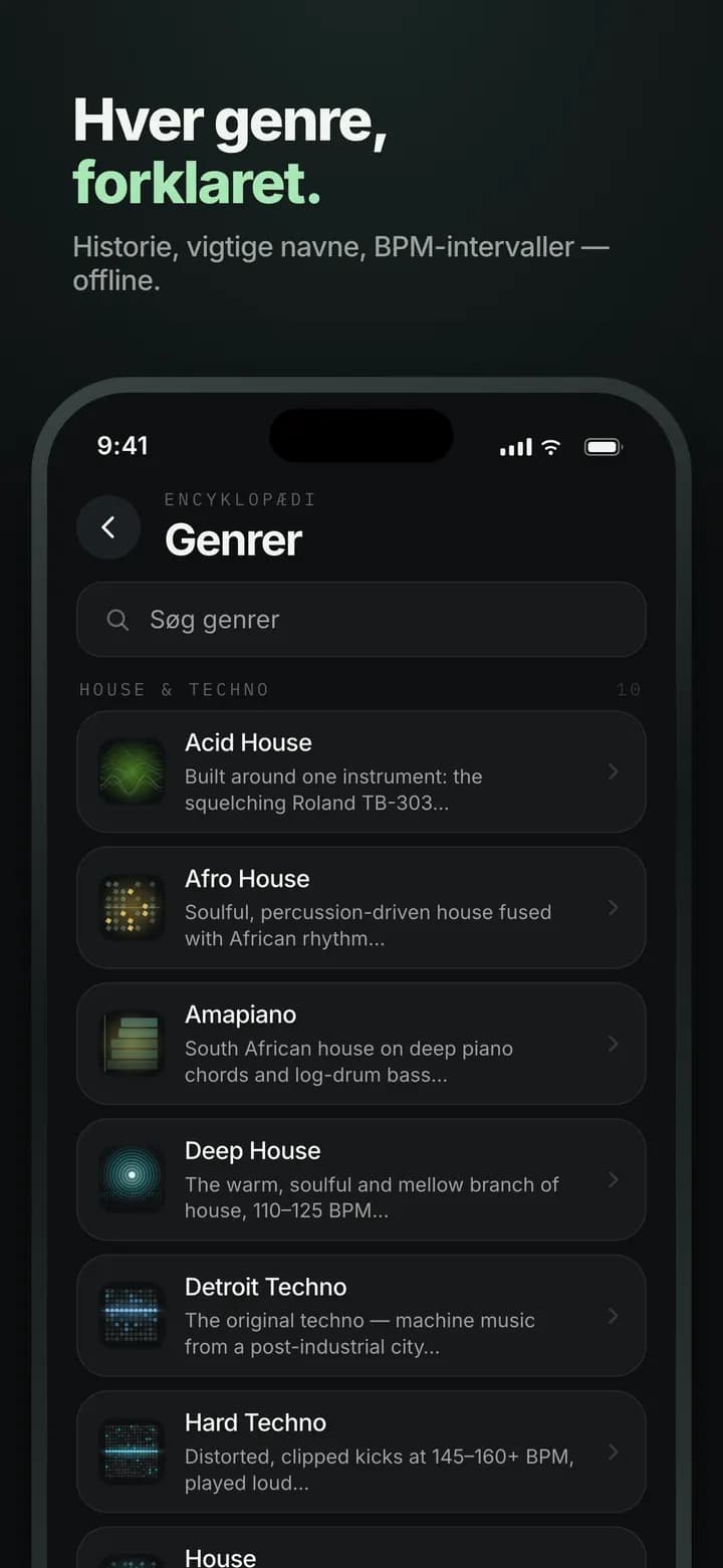 Genre AI — Hver genre forklaret — også offline