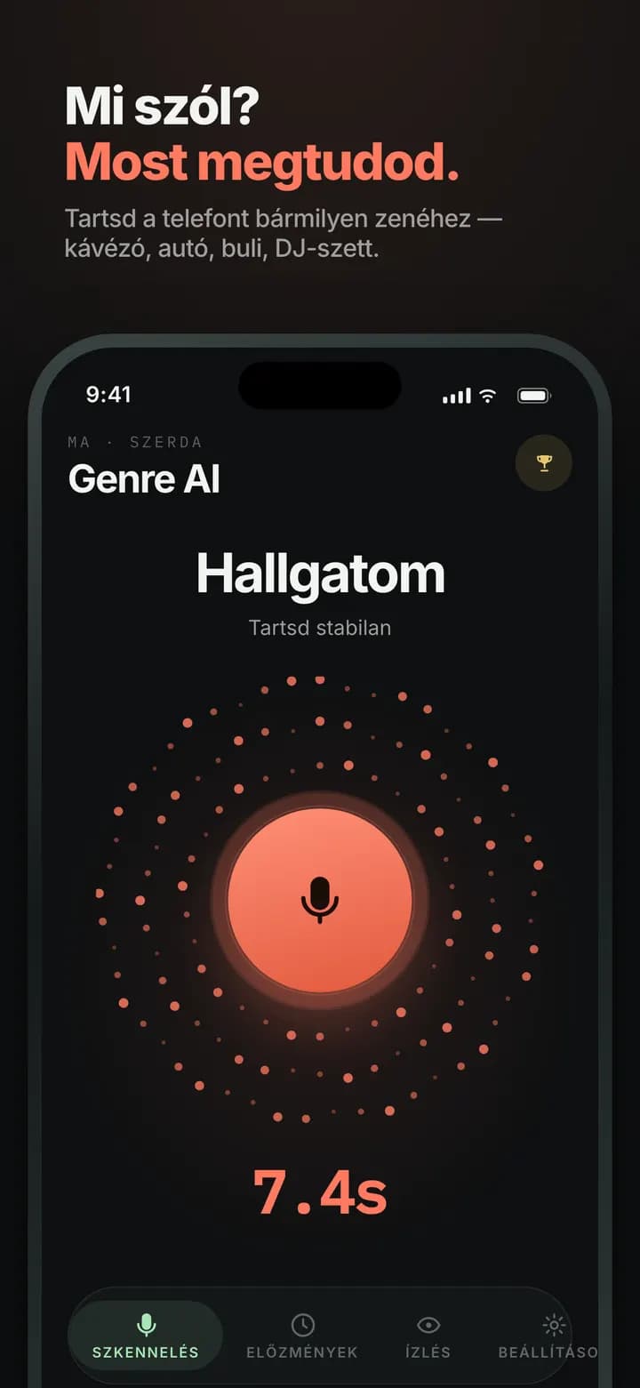 Genre AI — Elemzés valós időben