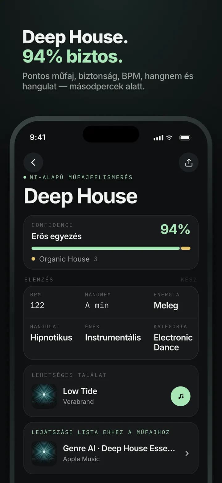 Genre AI — Teljes lebontás — műfaj, alműfaj, biztonság