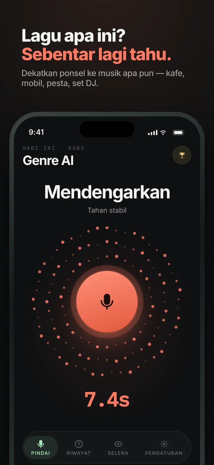 Genre AI — Menganalisis secara real-time
