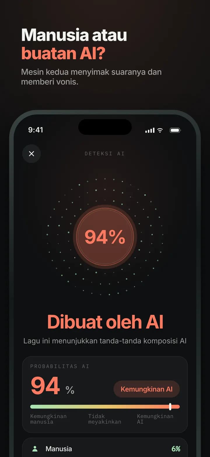 Genre AI — Mesin kedua membedakan manusia dan AI