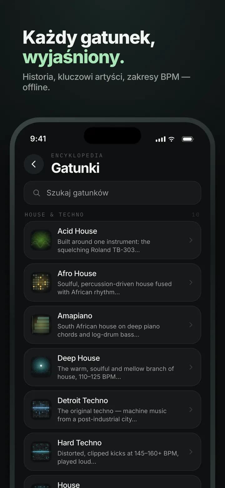 Genre AI — Każdy gatunek wyjaśniony — też offline