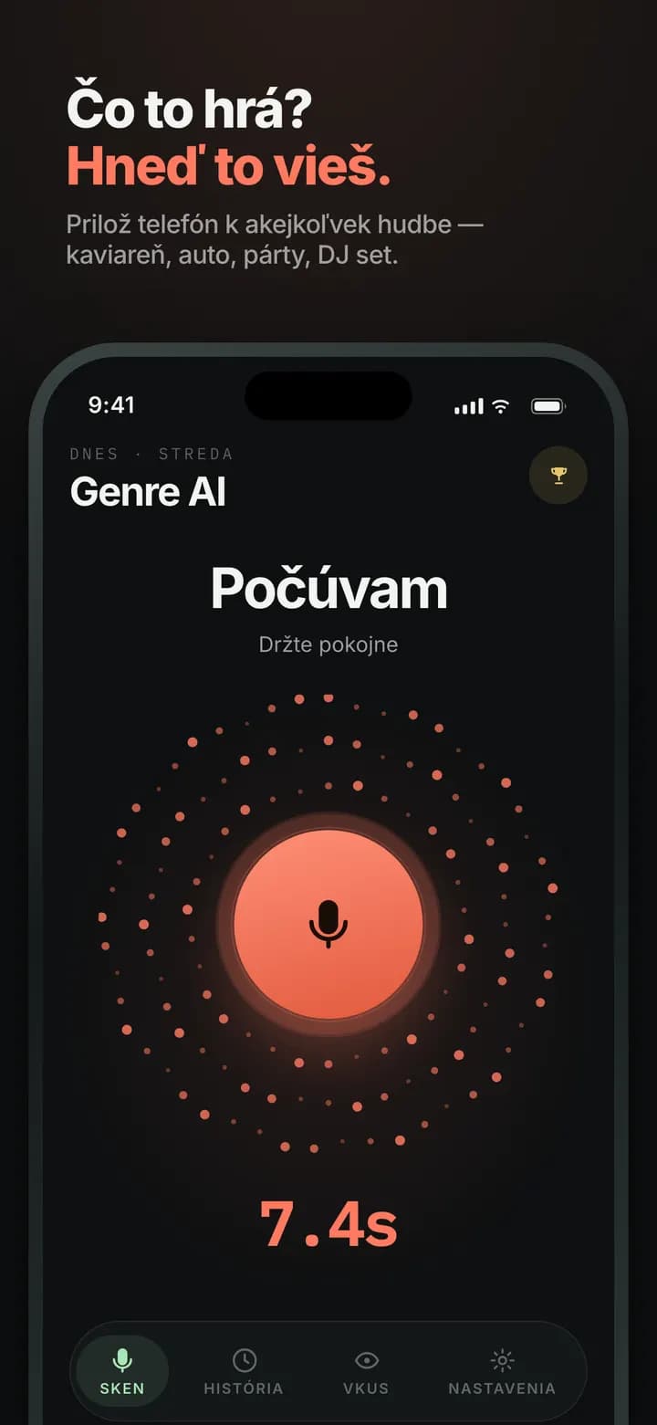 Genre AI — Analýza v reálnom čase